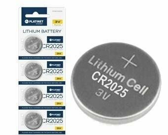 Pilha Lithium CR2025 3V - Platinet [1 unid.]