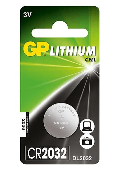 Pilha Lithium CR2032 3V - GP Lithium Cell [1 unid.]