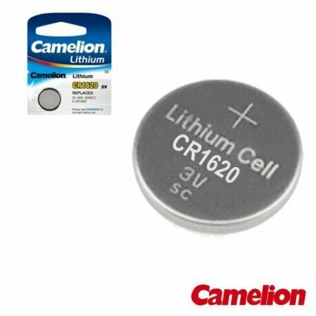 Pilha Lithium CR1620 3V - Camelion Lithium Cell [1 unid.]