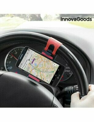 Suporte de telemóvel/GPSp/ volante do carro - InnovaGoods