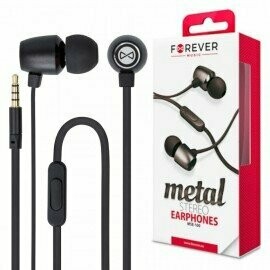 Auricular Stereo c/ fio e micro - Forever Music - MSE-100