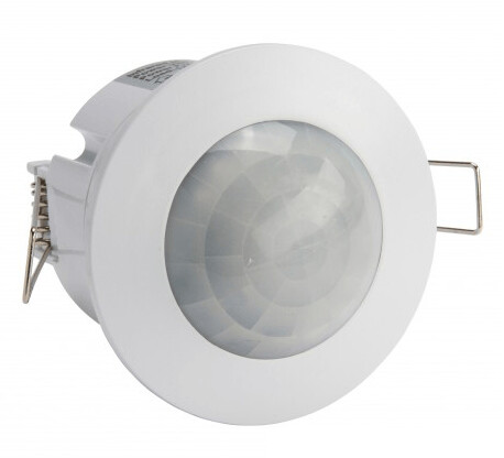 DETECTOR DE MOVIMENTO 360º ENCASTRAR/TECTO - ES-P18B - LUXTAR