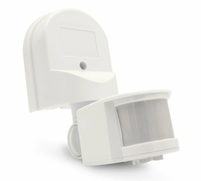 DETECTOR DE MOVIMENTO ES-P02C, 180º, IP44  - LUXTAR