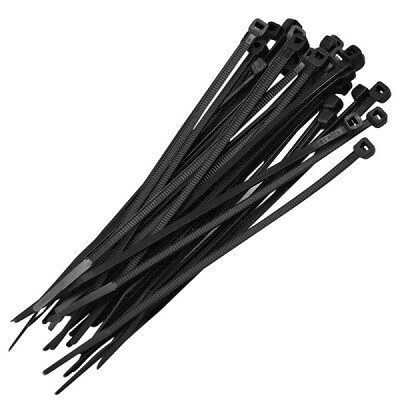 ABRAÇADEIRA 4,5(4,8)X300 PRETA (100 UNIDADES) - T2A