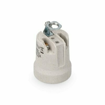 CASQUILHO PORCELANA, E27, RETACTILADO CASQUILHO PORCELANA, E27, RETACTILADO