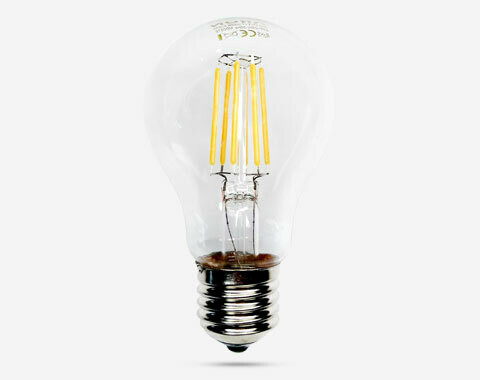 Lâmpada FILAMENTOS A60, 6W, E27, 3000k - 060063FC - ARON LIGHT