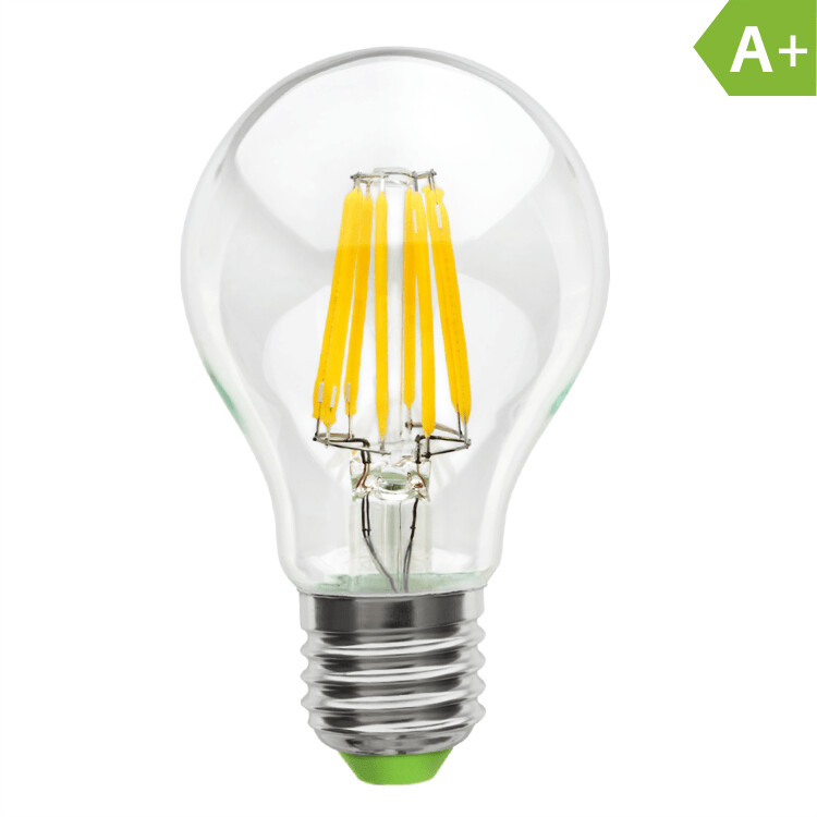 Lâmpada Filamento LED VINTAGE A60, 6W, 2700K, E27 - LUXTAR