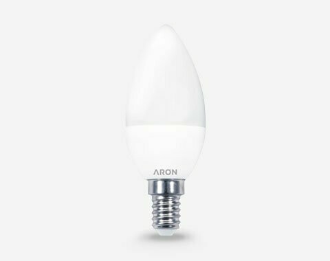 Lâmpada LED CANDLE BULB, 6W, 6500K, E14 - ARON LIGHT Lâmpada LED CANDLE BULB, 6W, 6500K, E14 - ARON LIGHT