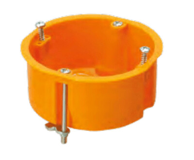 Caixa de Aparelhagem Baixa Redonda s/ Tampa - R211