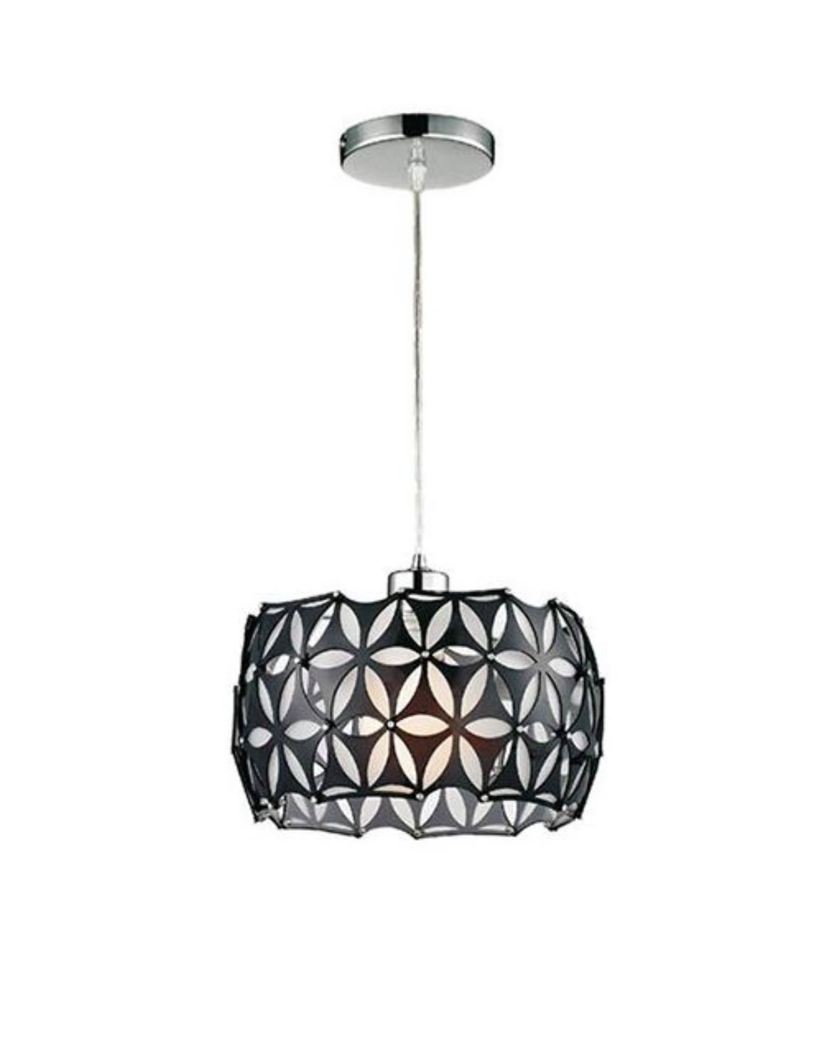 Candeeiro Suspenso COMPAS NEGRO MINI, 1XE27