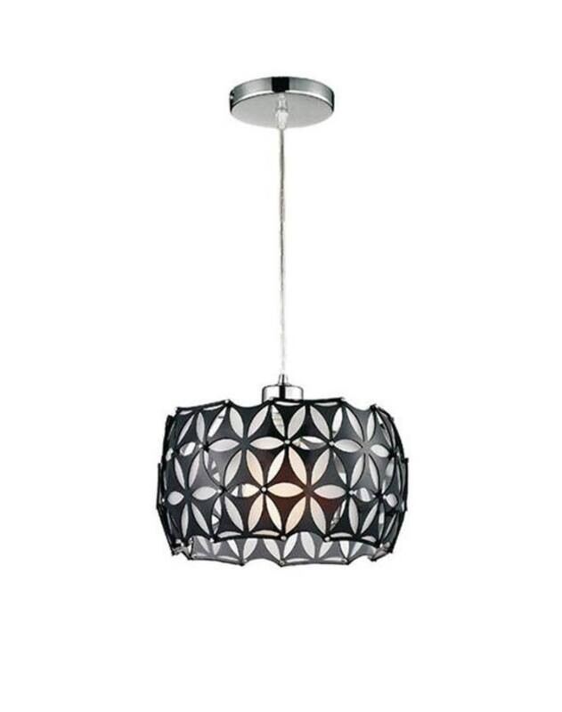 Candeeiro Suspenso COMPAS NEGRO MINI, 1XE27