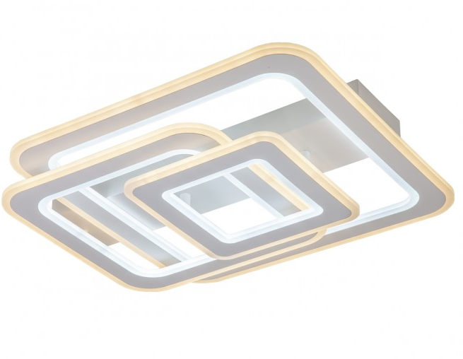 CANDEEIRO DE TETO COLEÇÃO LOULE BRANCO 50W 3000K-6000K 4750LM