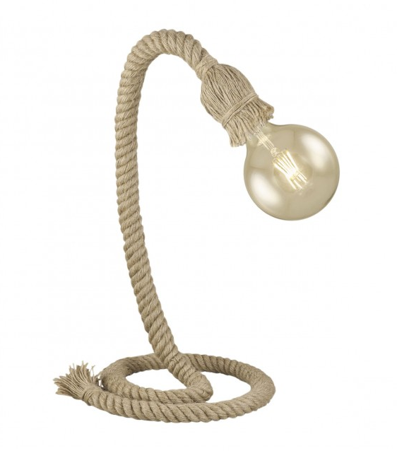 CANDEEIRO DE MESA ROPE CUERDA 1 X 60W E-27