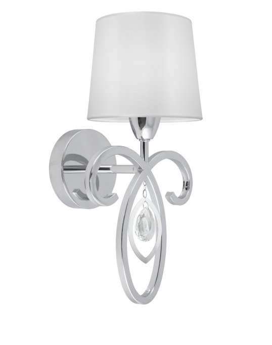 APLIQUE MARIA CHORME WALL LAMP, 1X40W, E14(ABTJOUR XP021/15 APLIQUE MARIA CHORME WALL LAMP, 1X40W, E14(ABTJOUR XP021/15