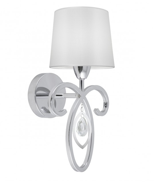 APLIQUE MARIA CHORME WALL LAMP, 1X40W, E14(ABTJOUR XP021/15