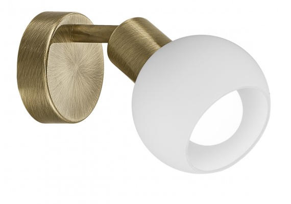 FOCO OPAL CUERO SATINADO 1 X 40W E-14