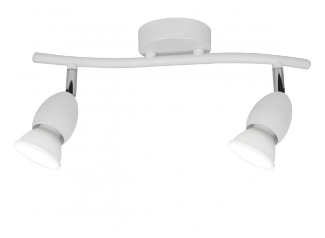 CANDEEIRO DE TETO BALA WHITE STRIP 2 LIGHTS X 50W GU-10 CANDEEIRO DE TETO BALA WHITE STRIP 2 LIGHTS X 50W GU-10