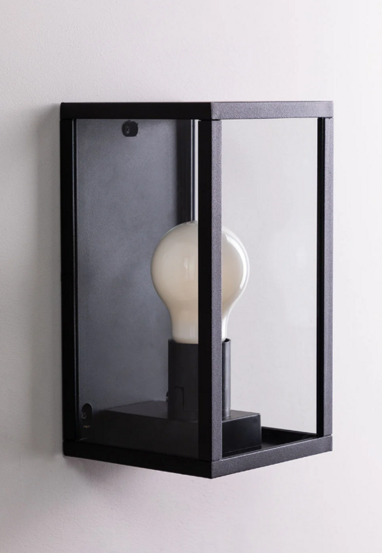 APLIQUE DE PAREDE 1XE27, ANTRACITE