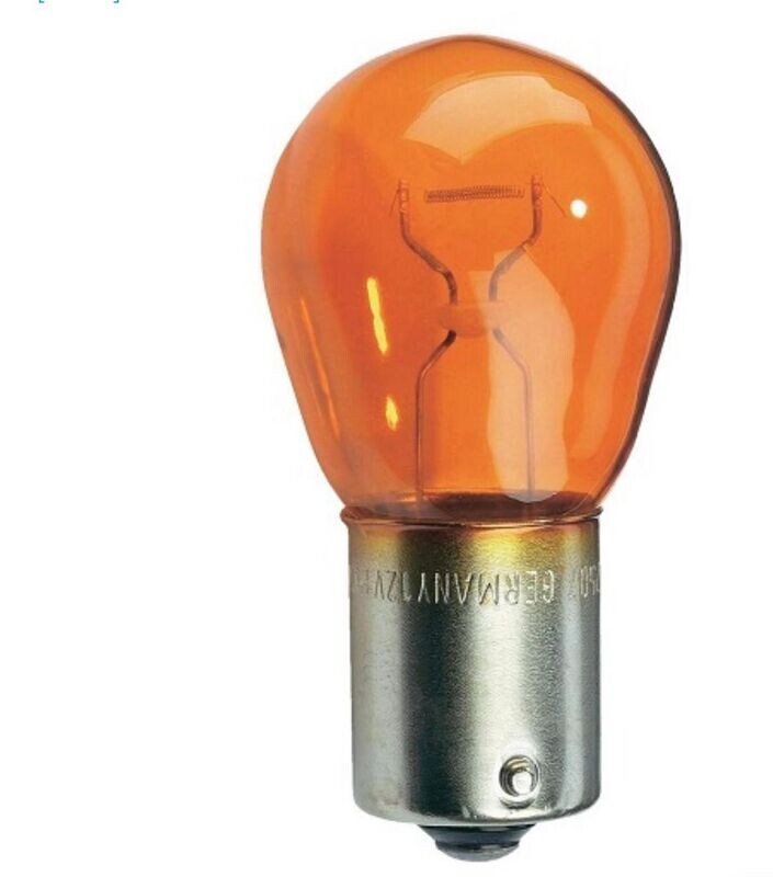 Lâmpada BAU15s, 12V, 21W-Laranja