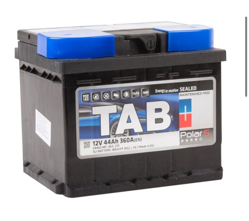 Bateria p/Automóvel, 12V, 44Ah(207X175X175mm)