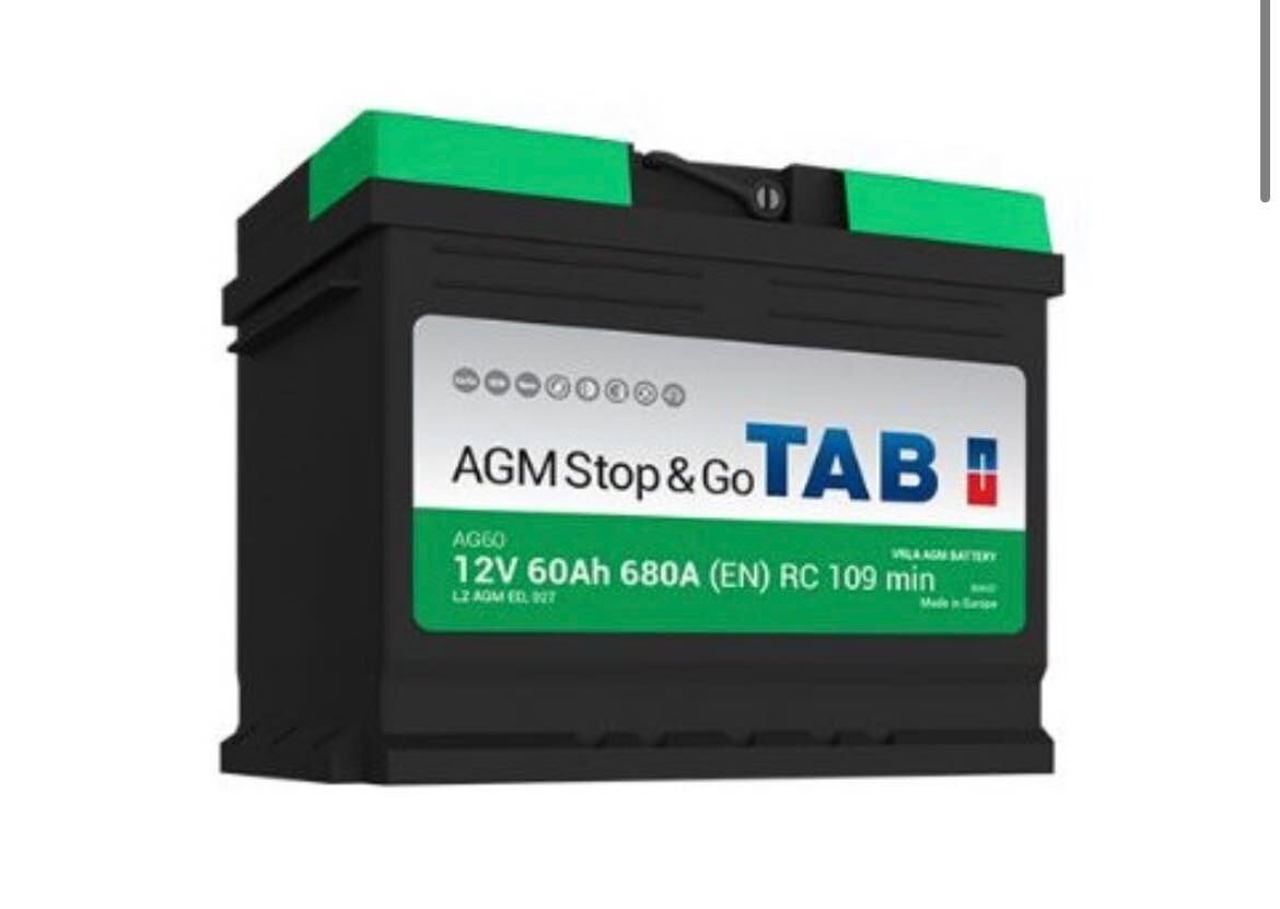 Bateria AGM STOP ¶GO p/Automóvel, 12v, 60Ah(242X175X190mm) Bateria AGM STOP ¶GO p/Automóvel, 12v, 60Ah(242X175X190mm)