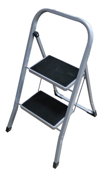 ESCADOTE DE AÇO COM 2 DEGRAUS EDM