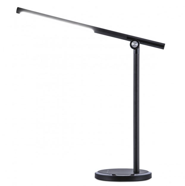 CANDEEIRO DE ESCRITÓRIO  BUROS PRETO LED 12W 1200LM 3000-6000K