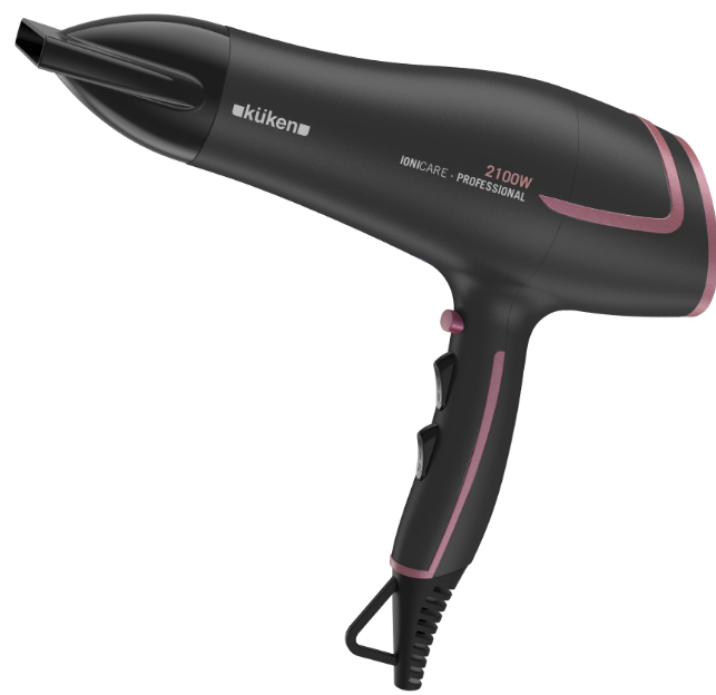 SECADOR IÔNICO PROFISSIONAL 2000W PRETO