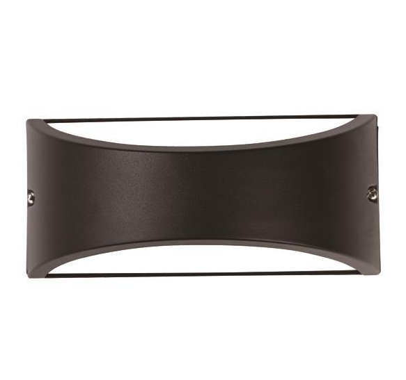 APLIQUE DE PAREDE OVAL E27 MAX 10W LED 220X99X100 IP54 PRETO PRO APLIQUE DE PAREDE OVAL E27 MAX 10W LED 220X99X100 IP54 PRETO PRO