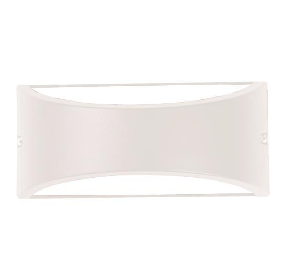 APLIQUE DE PAREDE OVAL E27 MAX 10W LED 220X99X100 IP54 BRANCO PRO APLIQUE DE PAREDE OVAL E27 MAX 10W LED 220X99X100 IP54 BRANCO PRO