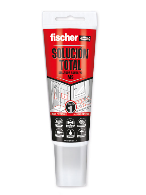 MS SOLUÇÃO TOTAL TRANSPARENTE 80ml 519029 FISCHER