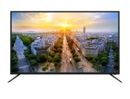 TV LED 50" UltraHD 4K SMART TV ANDROID 7.1 (1/8GB) c/ Sintonizador TDT e Cabo - SILVER