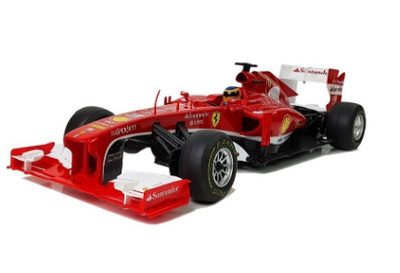 Carro Telecomandado Fórmula 1 Ferrari F138 1:12 2.4G (Vermelho)