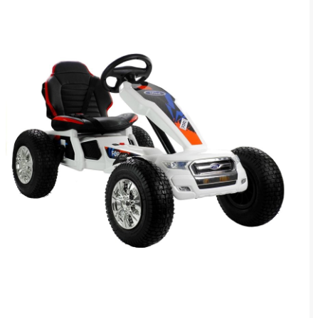 Kart Eletríco Ride On Gocart (Branco) - DK-G01