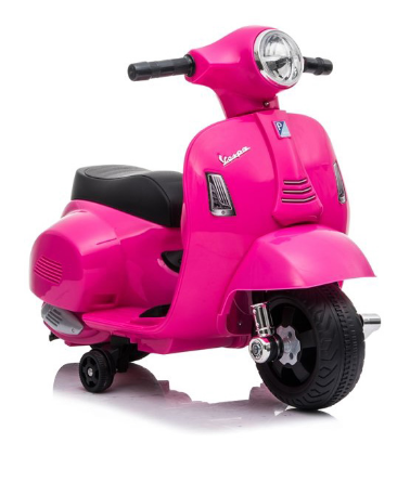 Mini Scooter Vespa Elétrica GTS 300 (Rosa)