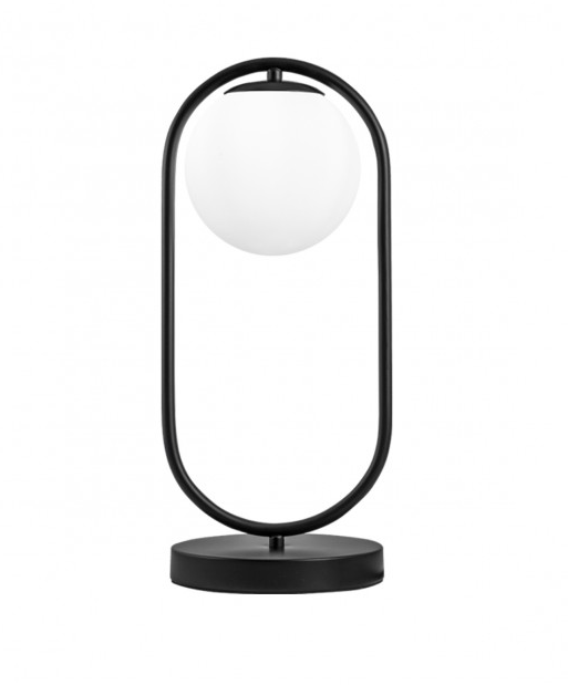 CANDEEIRA DE MESA ELIOT PRETA MESA 1 X 60W E-27 CANDEEIRA DE MESA ELIOT PRETA MESA 1 X 60W E-27