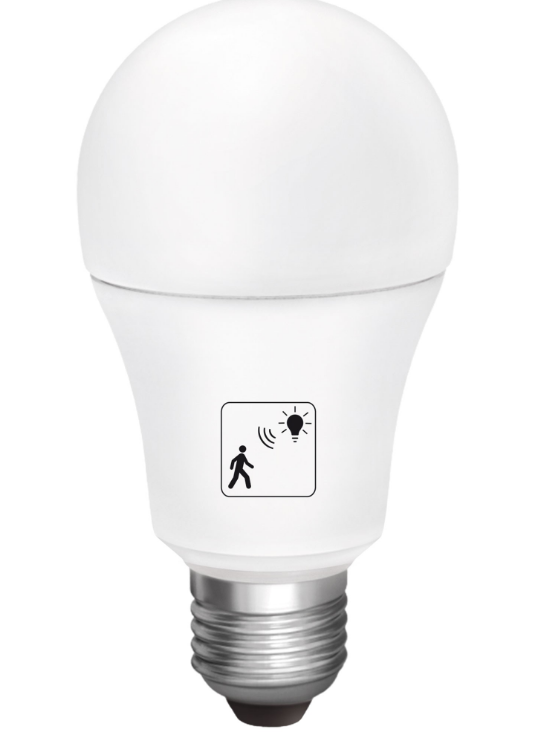 MATEL SENSOR DE MOVIMENTO LÂMPADA LED E27 10W NEUTRO