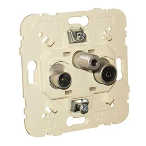 TOMADA R-TV-SAT ESTRELA