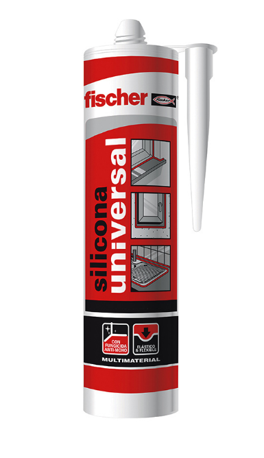 SILICONE UNIVERSAL BRANCO F98647 FISCHER 280ml