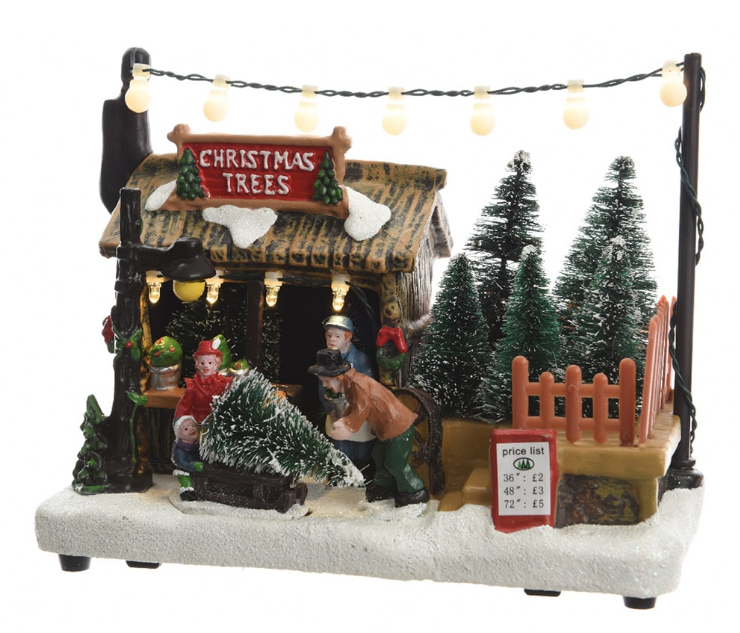 ALDEIA NATAL LED 3 PILHAS AA 18x10,5x14,2cm