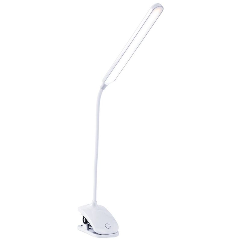 LÂMPADA LED KORPASS CCT BRANCA PLANA RECARREGÁVEL COM CLIP