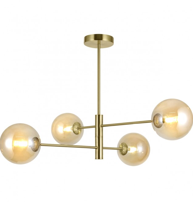 CANDEEIRO GALAXY ÂMBAR 4 X 28W G-9 CANDEEIRO GALAXY ÂMBAR 4 X 28W G-9