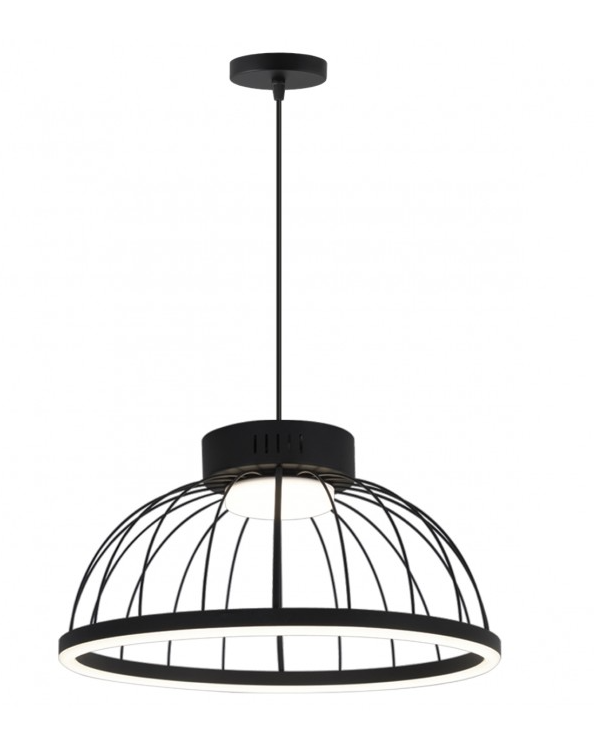 CANDEEIRO DE LED TILDA PRETO 30W LED 30W 2047LM 4000K