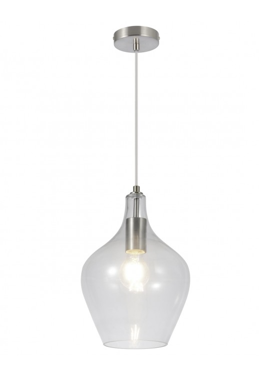 CANDEEIRO DE TETO NÍQUEL CETIM 1 X 60W E-27 CANDEEIRO DE TETO NÍQUEL CETIM 1 X 60W E-27