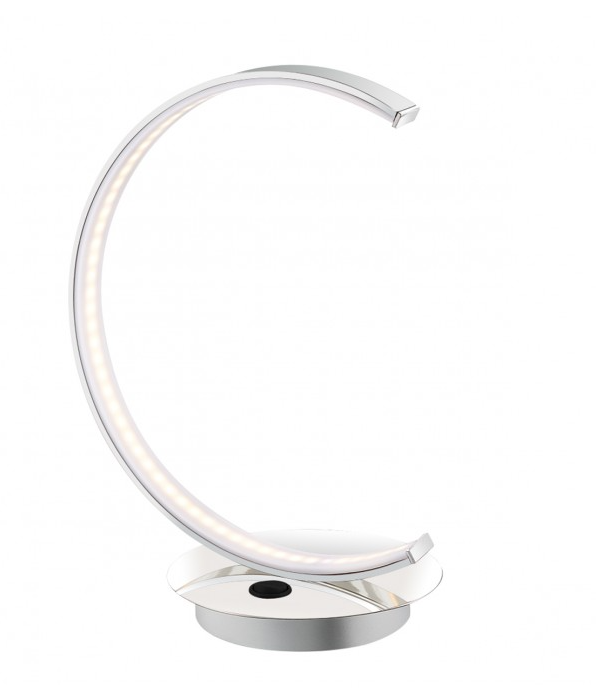 CANDEEIRO DE MESA UBER CHROME LED 8W 760LM 4000K