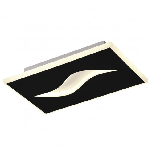 AMIR LED TETO PRETO LED 22W 2090LM 3000K