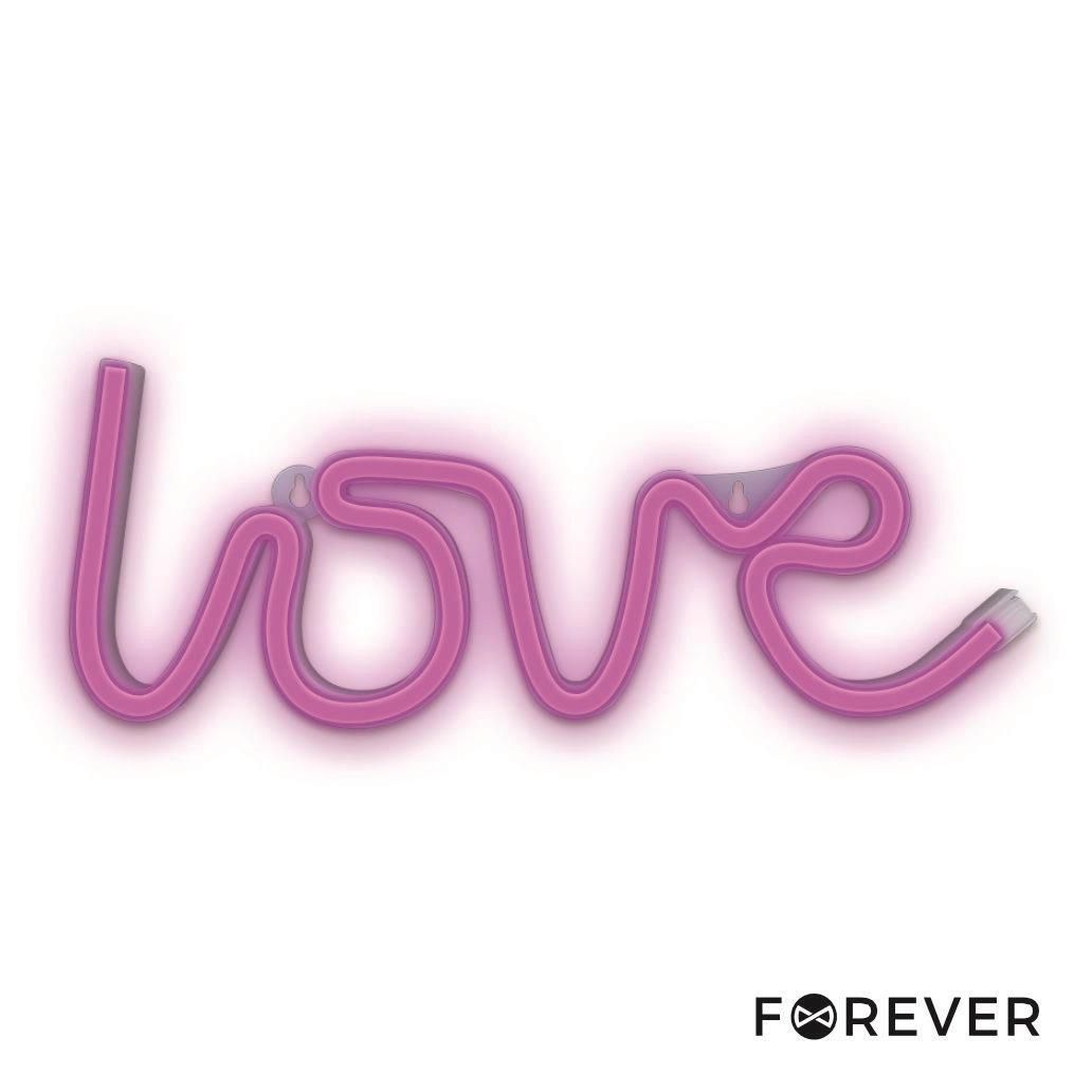 Luz LED Neon Em Forma de Letras LOVE