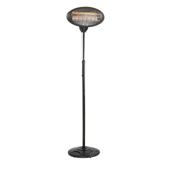 AQUECEDOR ELÉTRICO DE PÉ EXTERIOR KÜKEN 650/1350/2000W AQUECEDOR ELÉTRICO DE PÉ EXTERIOR KÜKEN 650/1350/2000W