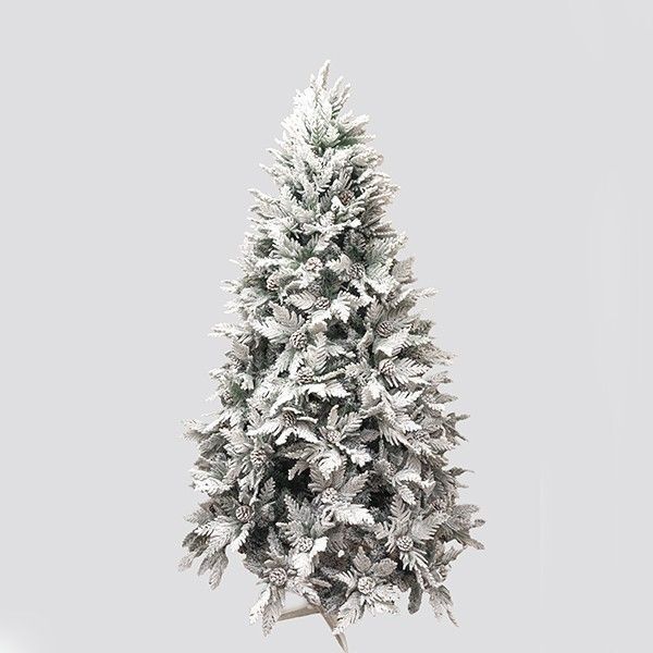 ÁRVORE DE NATAL COM NEVE, 210CM