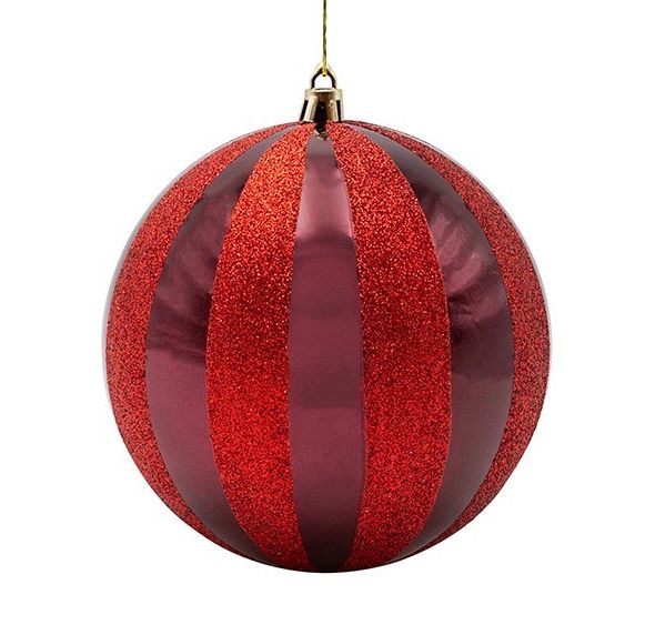 BOLA NATALICIA VERMELHA